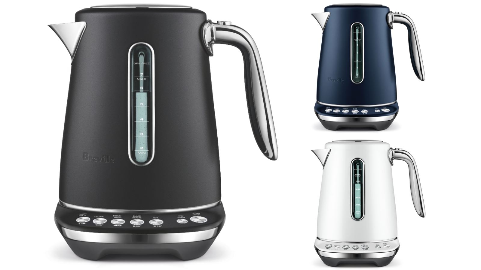 breville smart kettle colours