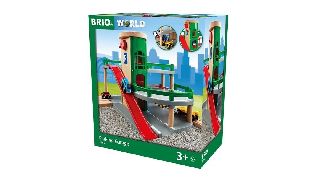 brio parking garage playset