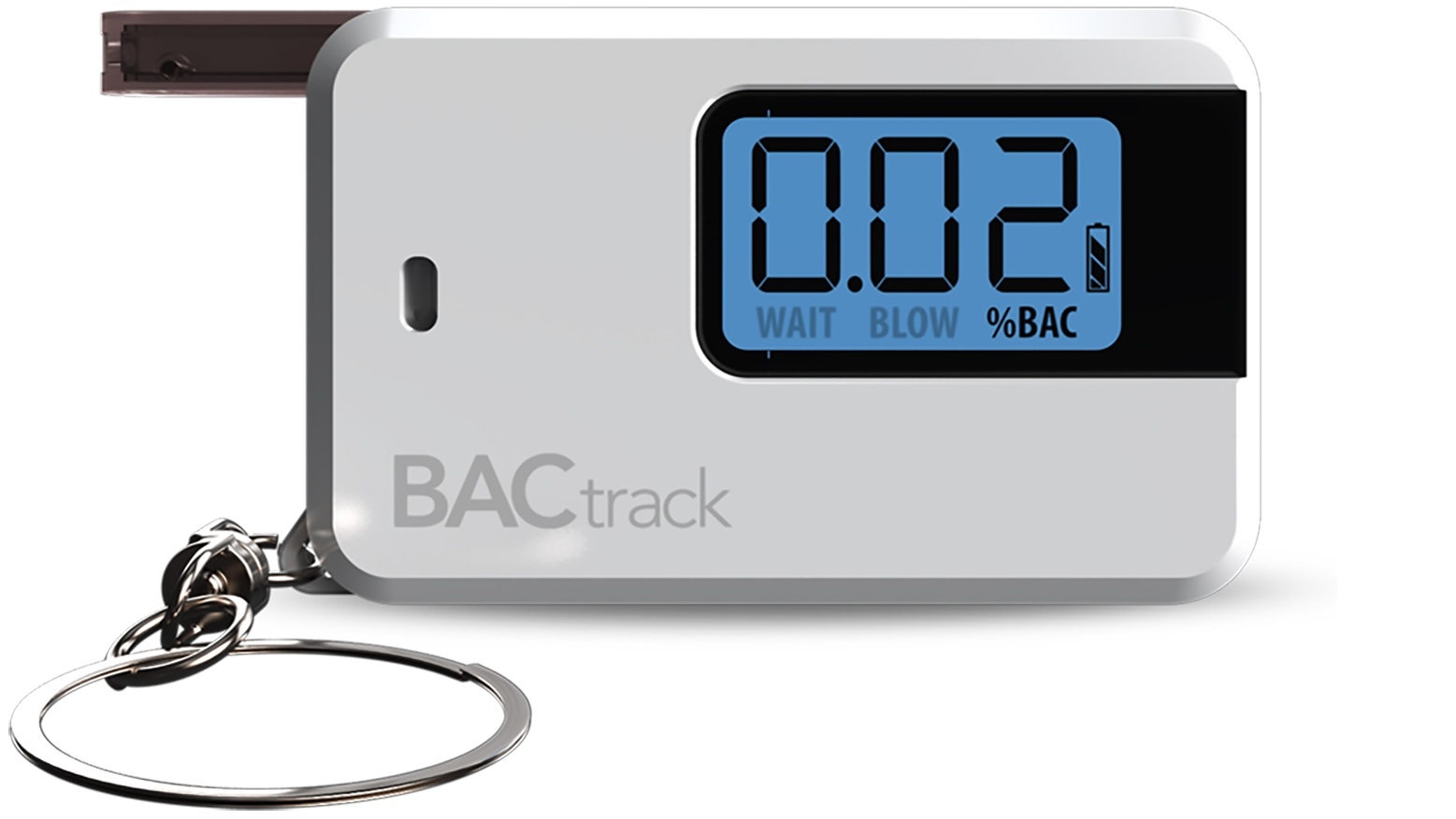 BACtrack Portable Keyring Breath Alcohol Detector Keychain Breathalyzer 