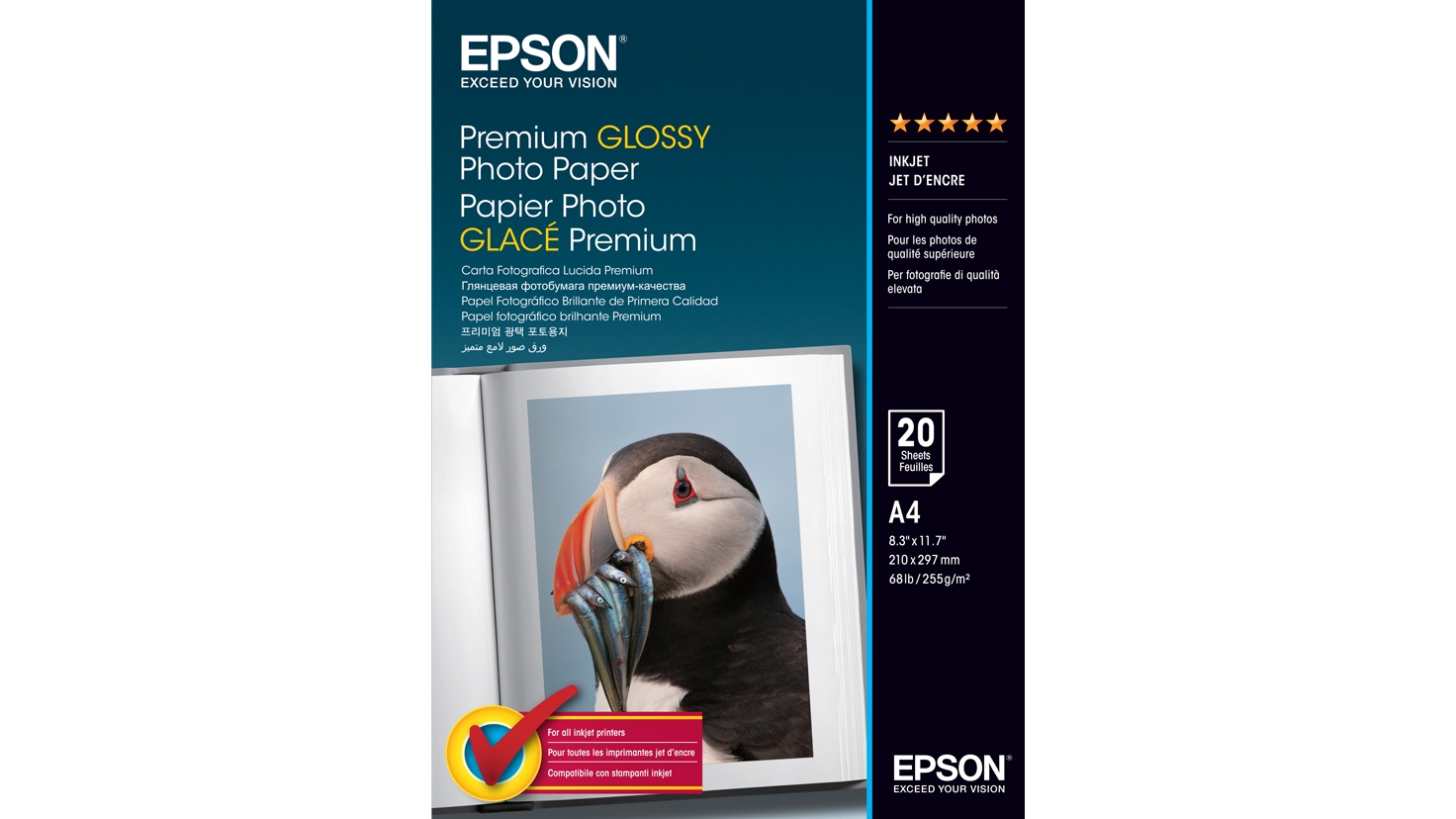 Laboratorium Wederzijds wenkbrauw Buy Epson 20 Sheet A4 Premium Glossy Photo Paper | Harvey Norman AU