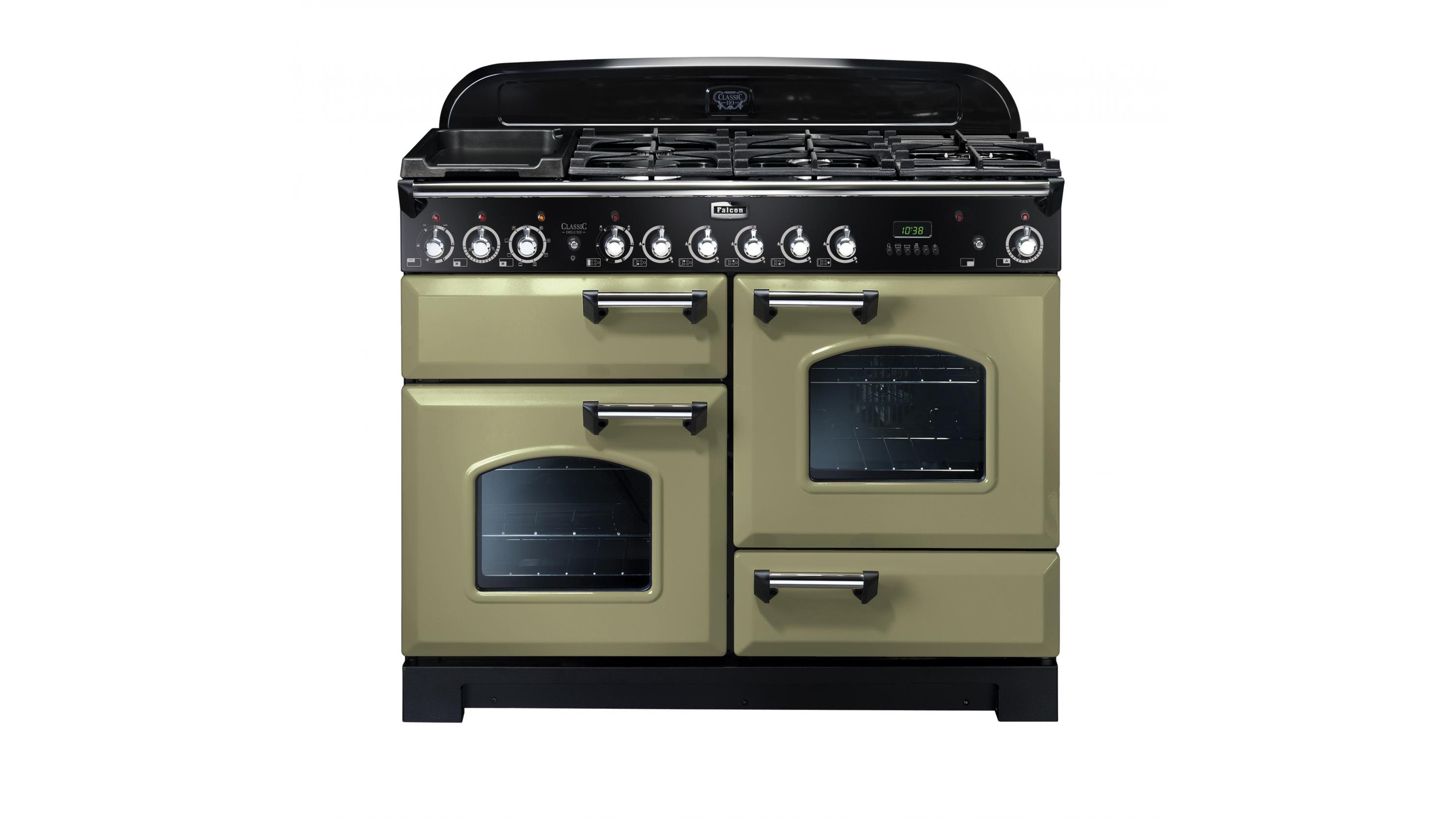 falcon classic deluxe 1100mm dual fuel freestanding cooker