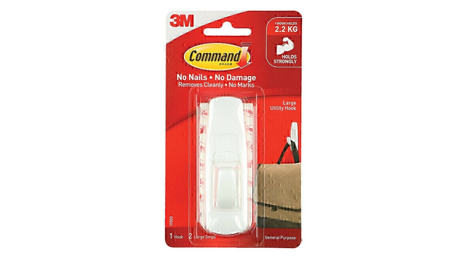 Buy Command 17003 Large Hook - Box of 6 | Harvey Norman AU