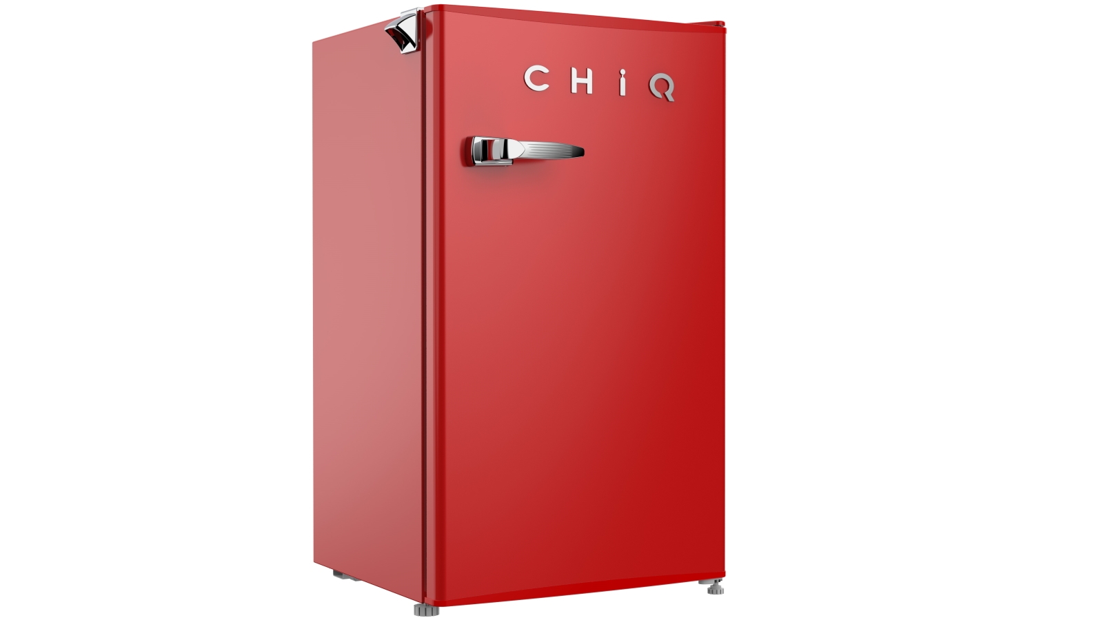 lowes red refrigerator