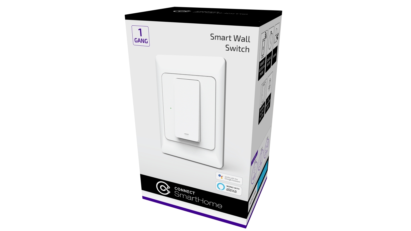 Buy Connect Smart 1 Gang Wall Switch White Harvey Norman Au