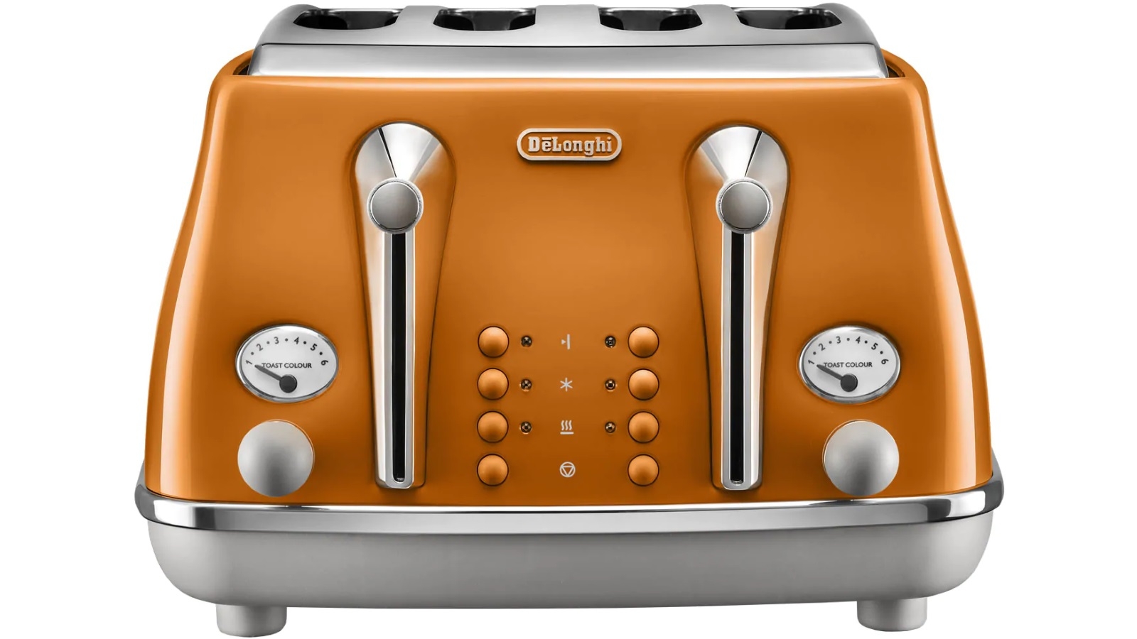 Buy Delonghi Icona Capitals 4 Slice Toaster Rome Orange Harvey Norman Au
