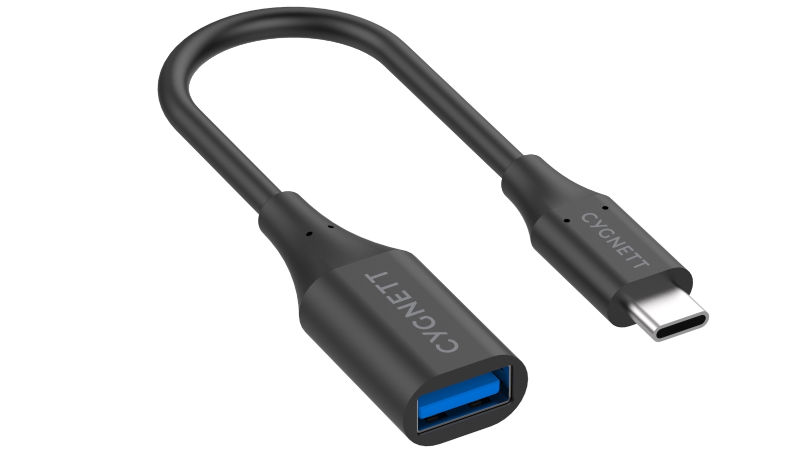 Buy Cygnett Essential 10cm USB-C Male to USB-A Female Cable Adapter - | Harvey AU