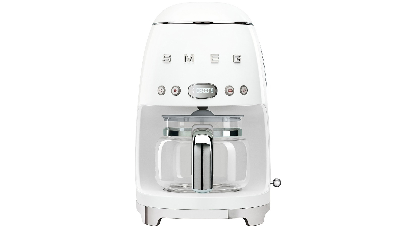 Buy Smeg 50's Retro Style Aesthetic Drip Filter Coffee Machine - White |  Harvey Norman AU