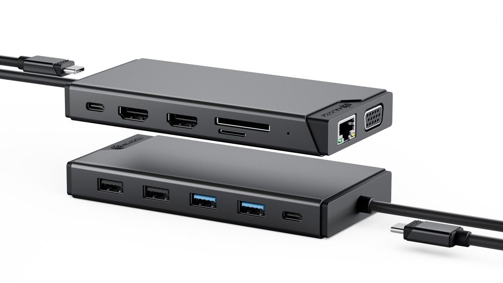 Buy USB-C 12-in-1 Dual Full HD Display Mini Docking Station | Norman AU