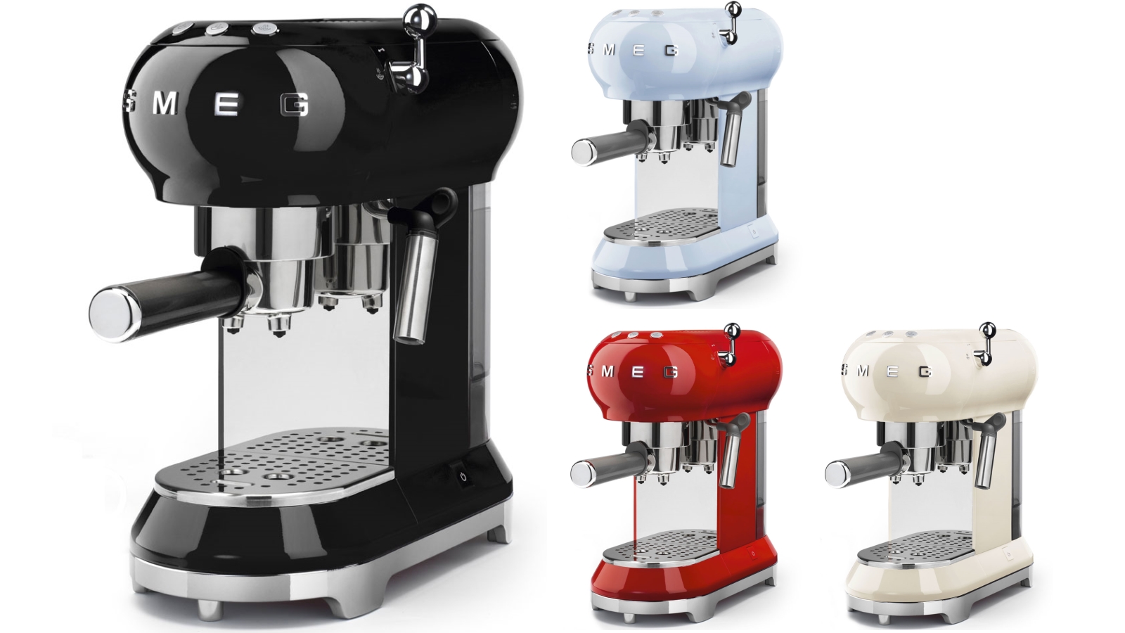 Buy Smeg 50s Retro Style Espresso Coffee Machine Harvey Norman AU