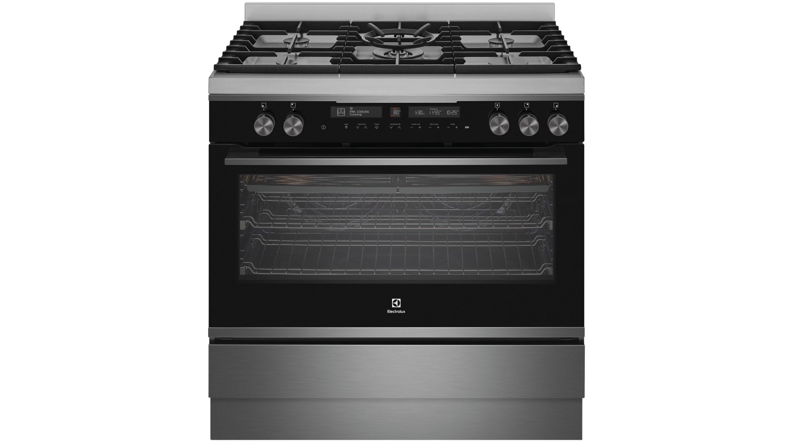 Buy Electrolux 900mm Dual Fuel Pyrolytic Freestanding Cooker