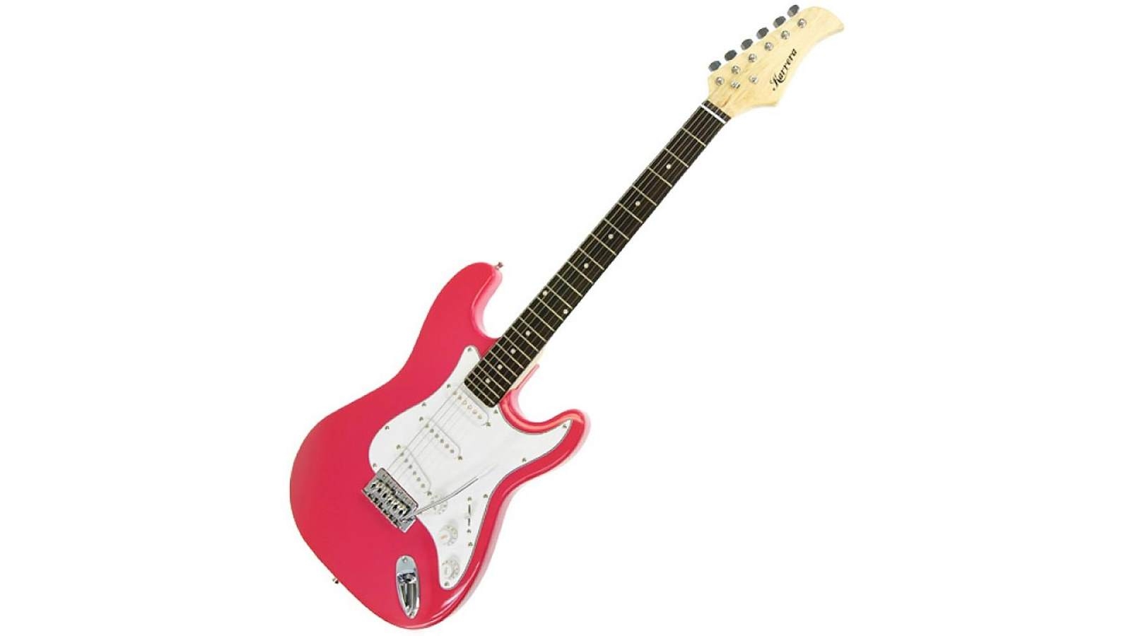 pink guitar