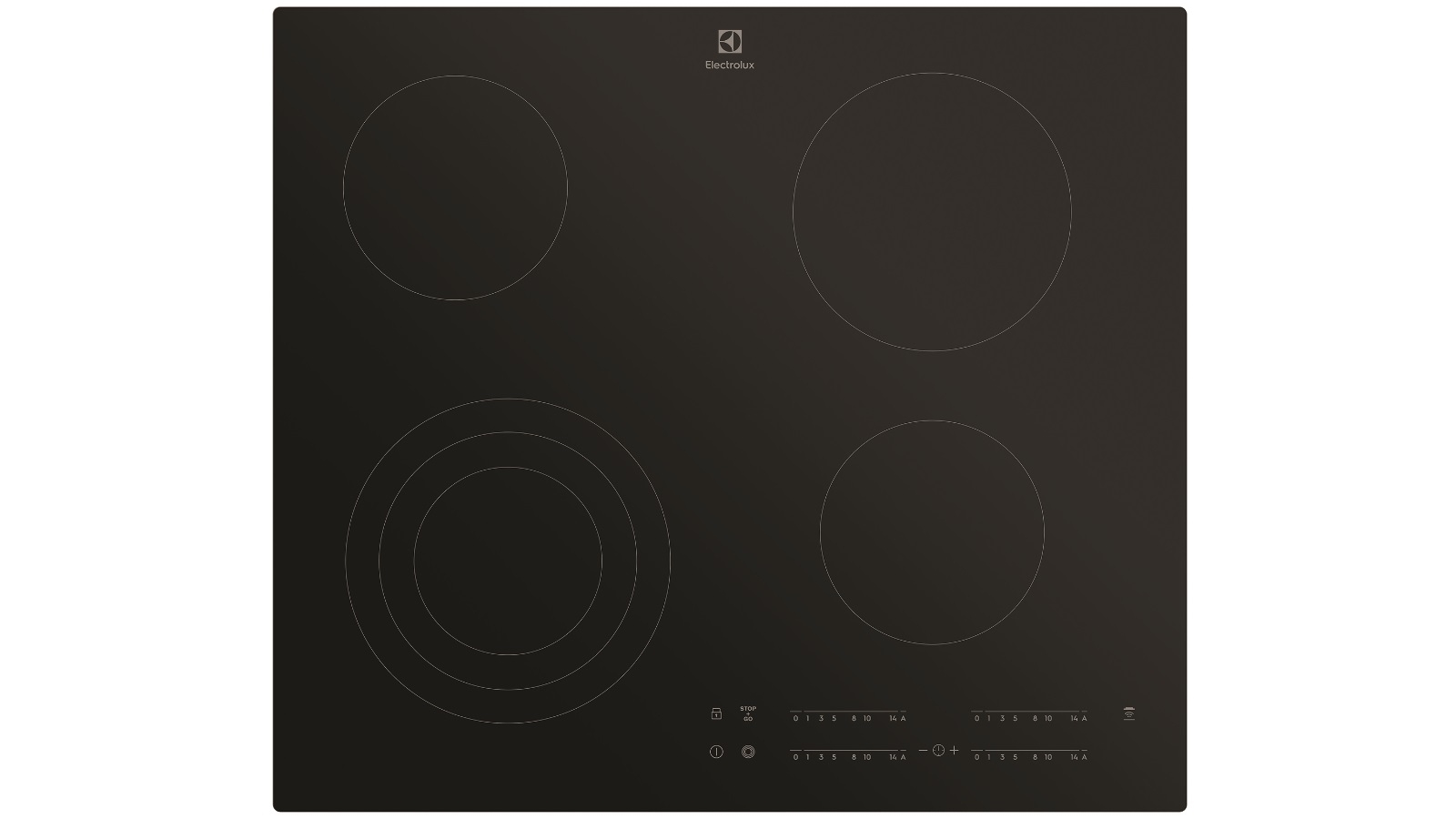 Buy Electrolux 60cm 4 Zone Ceramic Cooktop Black Harvey Norman Au