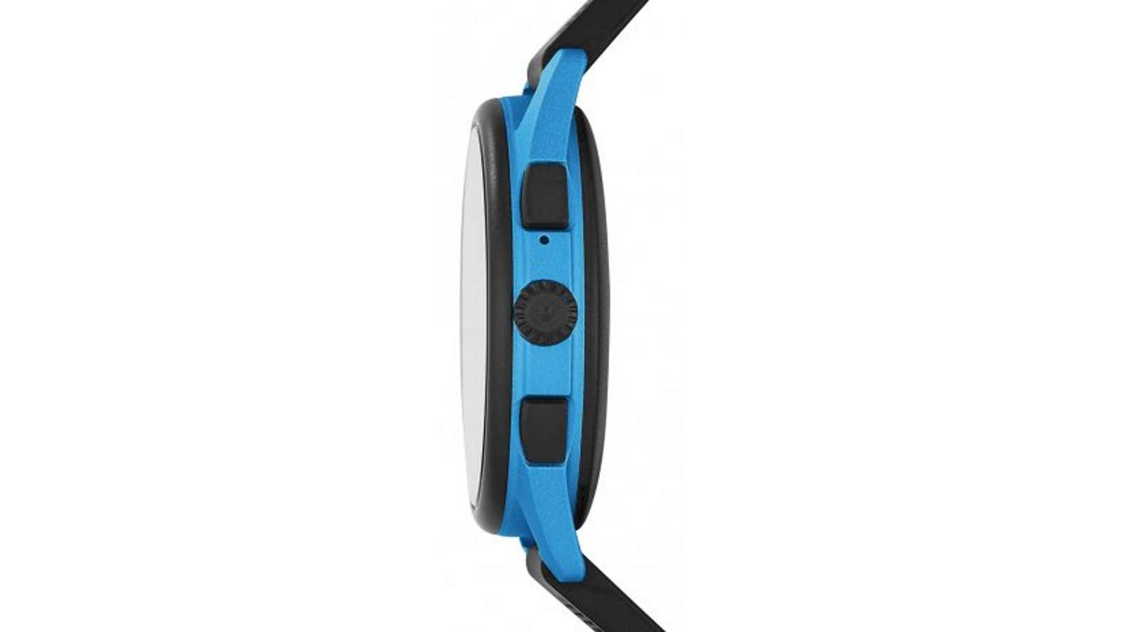 armani smartwatch blue