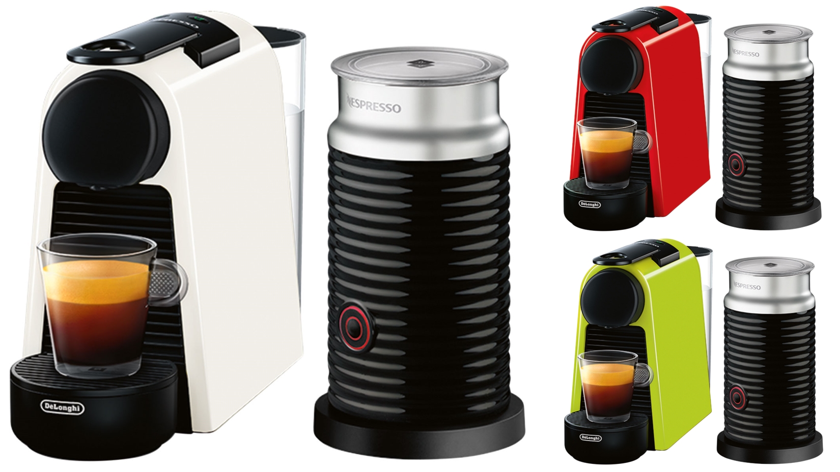 Buy Nespresso Essenza Mini Coffee Machine With Milk Frother By Delonghi Harvey Norman Au