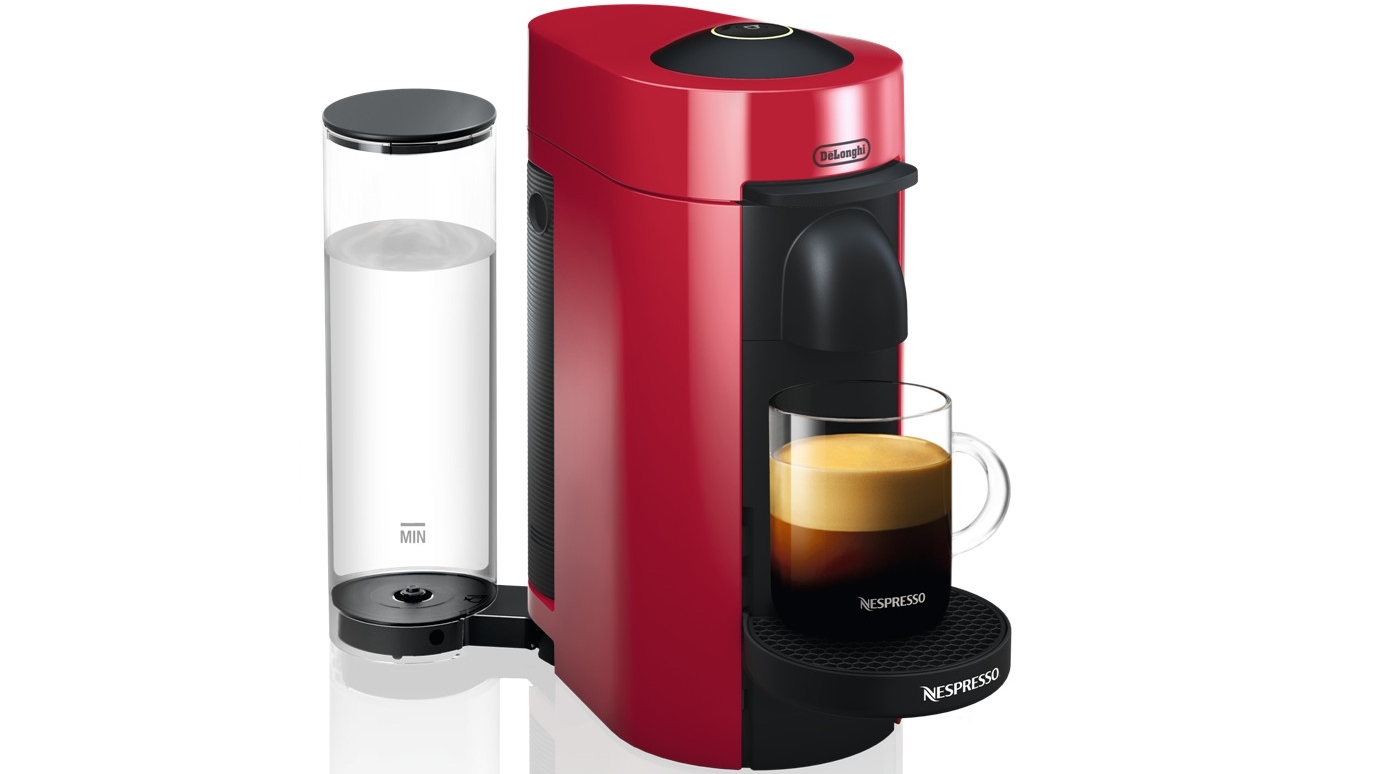Buy Nespresso Vertuo Plus Coffee Machine By Delonghi Red Harvey Norman Au