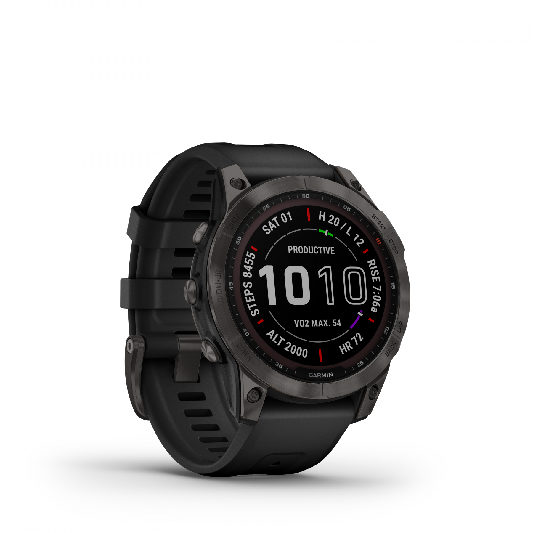 Buy Garmin Fenix 7 Sapphire Solar Watch - Carbon Gray DLC Titanium with  Black Band | Harvey Norman AU