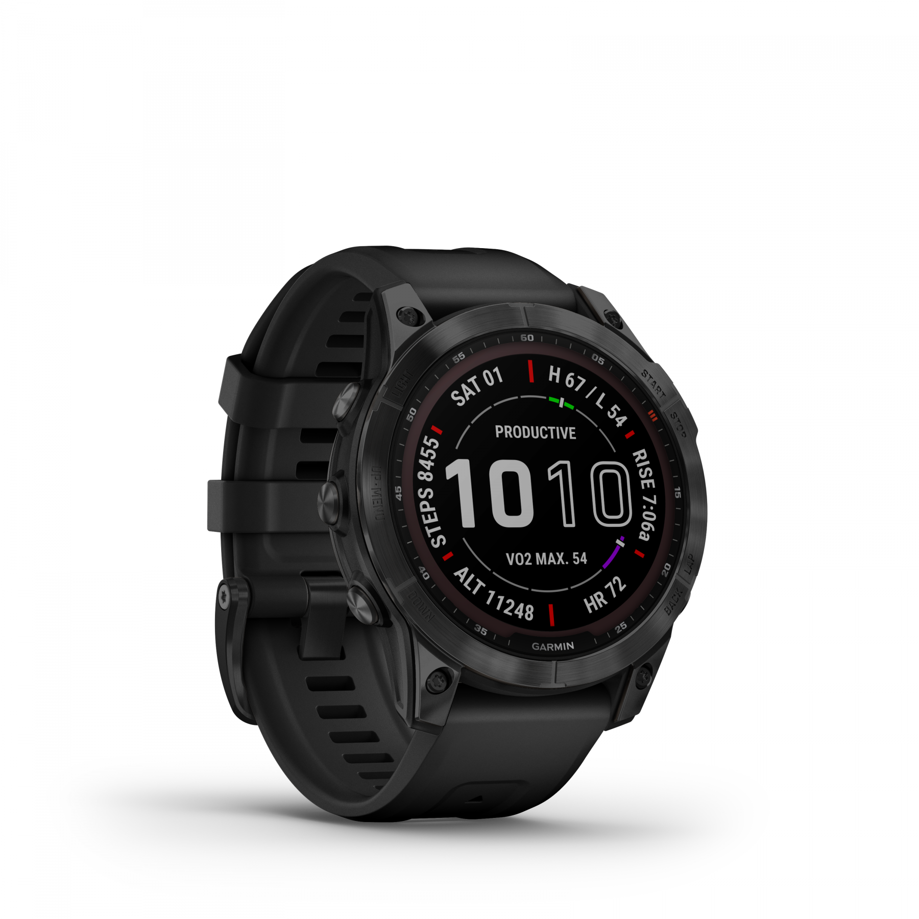 Buy Garmin Fenix 7 Sapphire Solar Watch - Black DLC Titanium with Black  Band | Harvey Norman AU