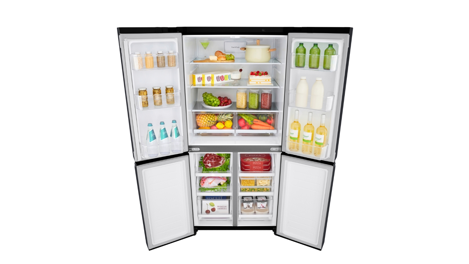 lg 594 l side by side refrigerator