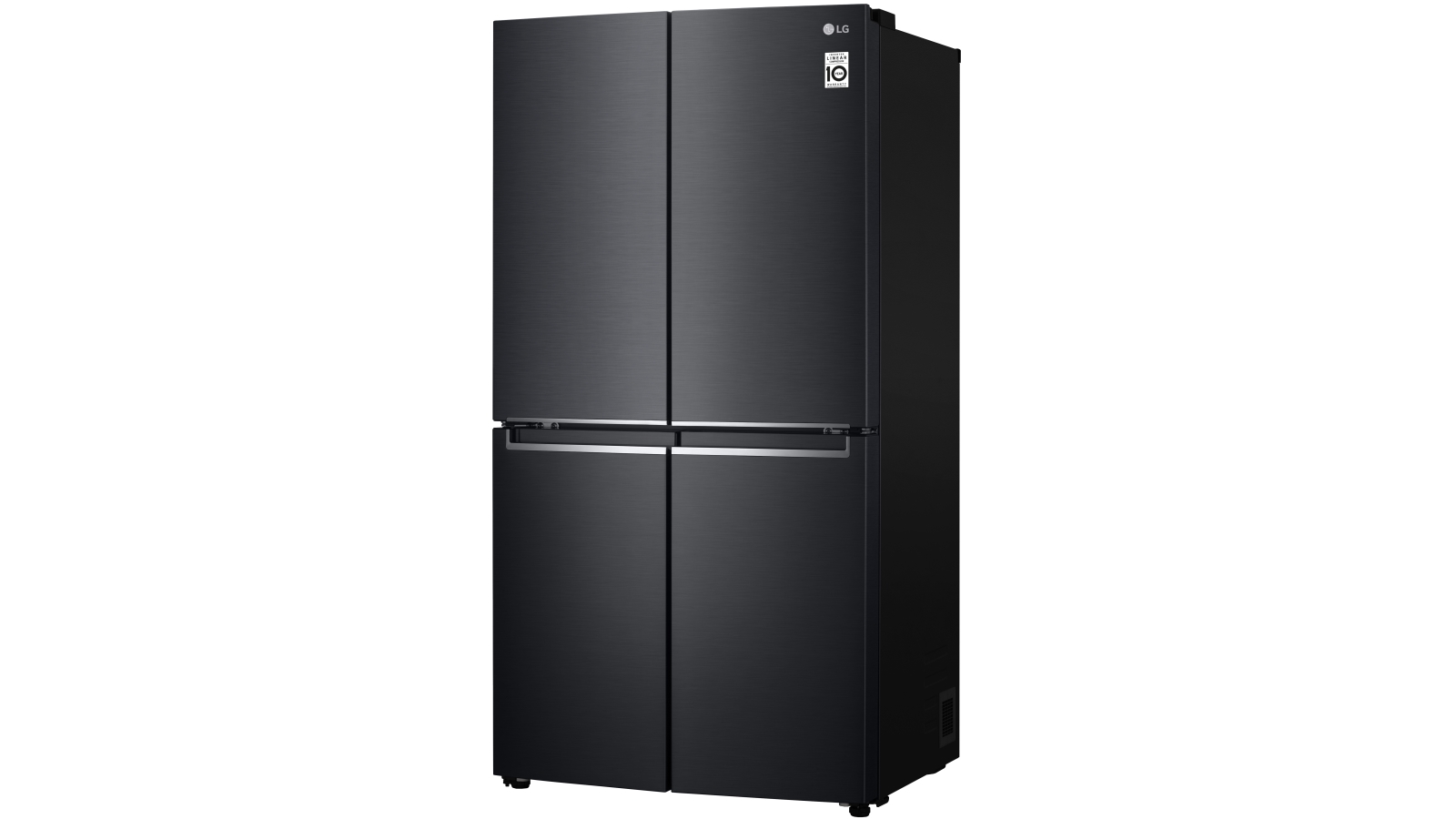 lg 664l french door fridge matte black