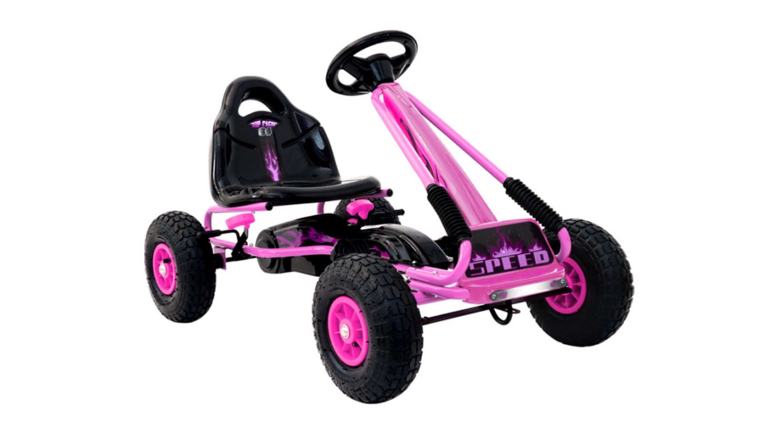 pink go kart argos