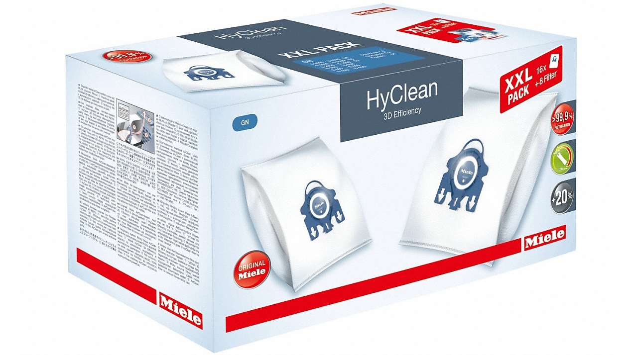 3 Packs Genuine MIELE GN HyClean Replacement Hoover Vacuum Cleaner DUST BAGS 