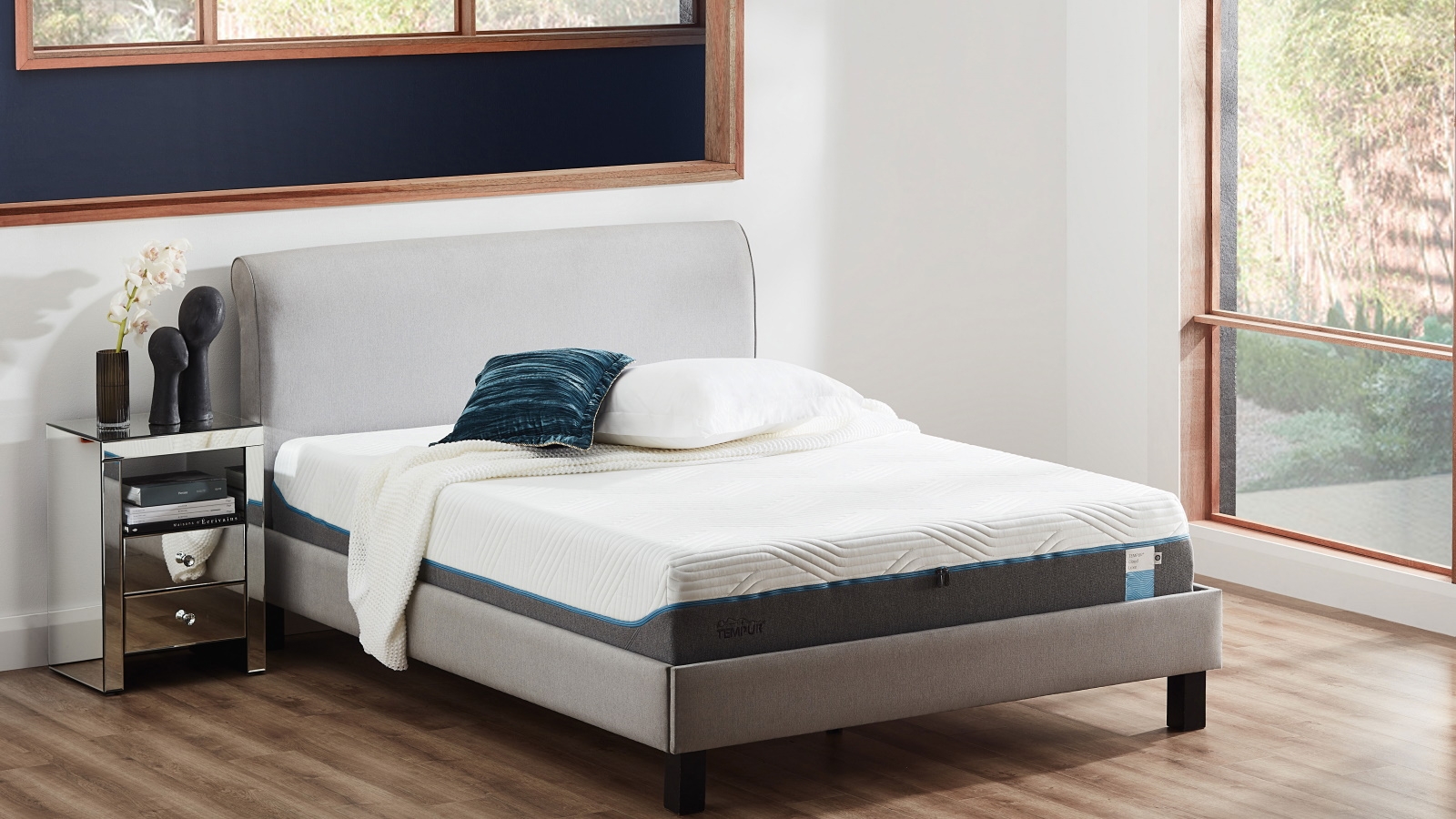 tempur long single mattress