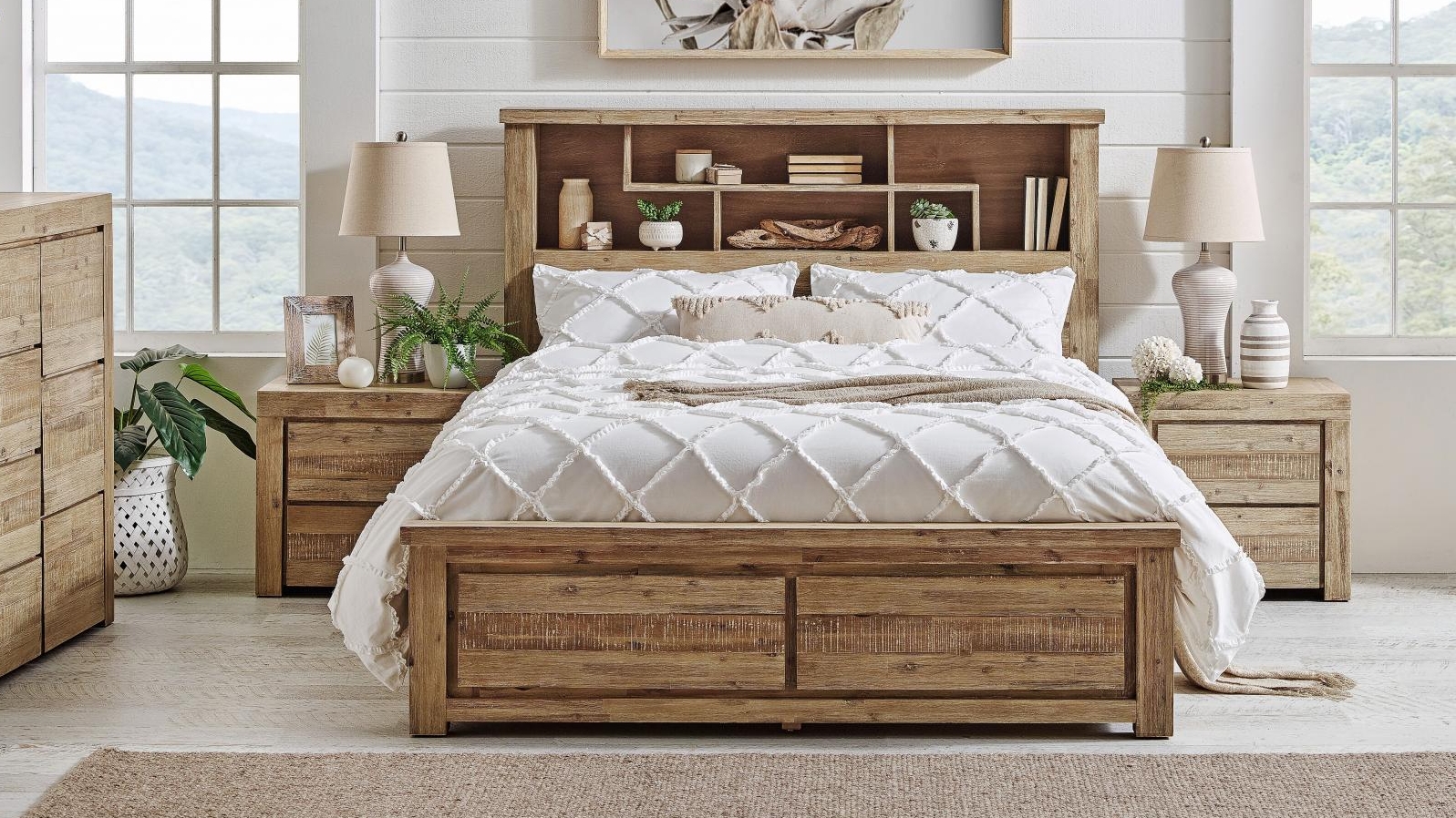 Harvey Norman Timber Beds