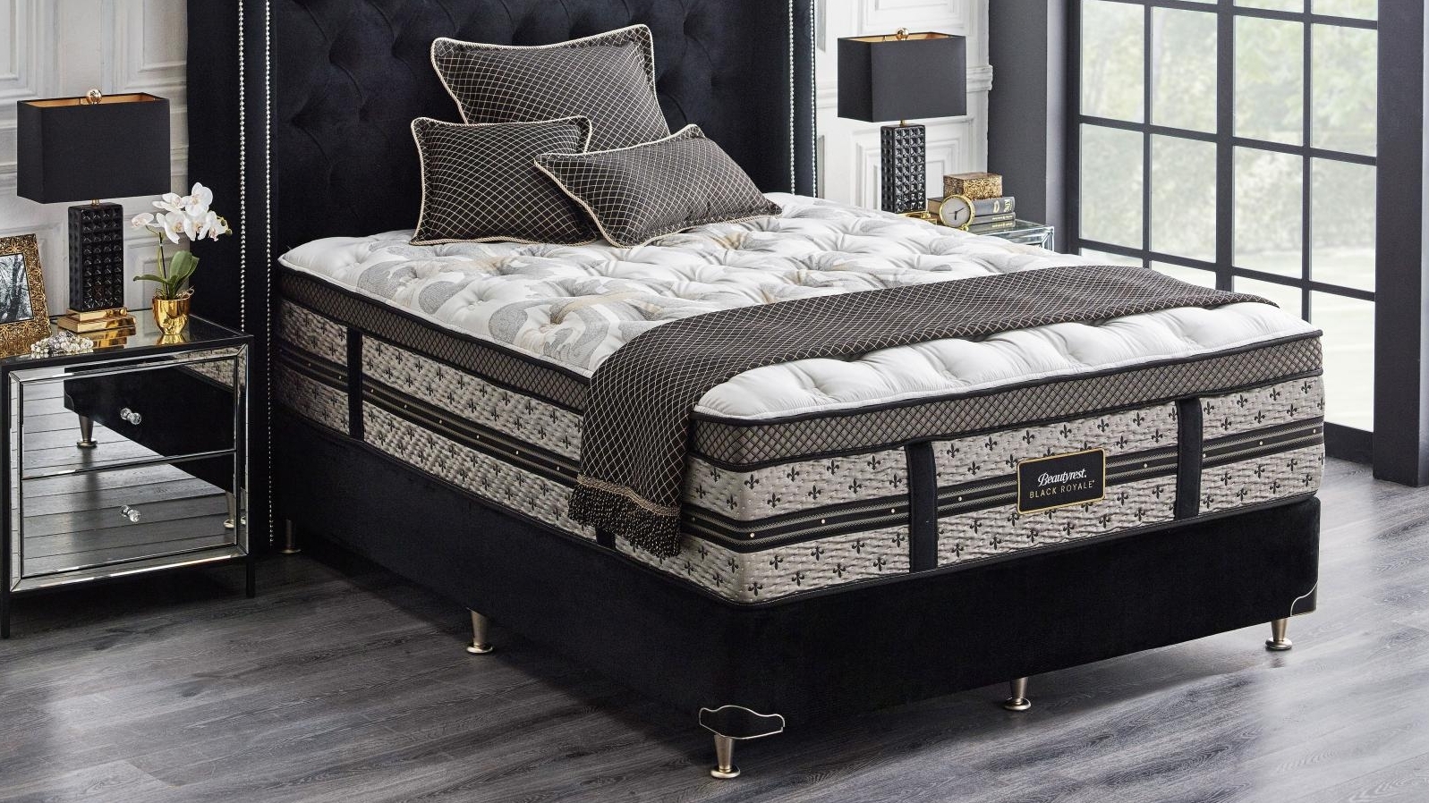 beautyrest black queen mattress