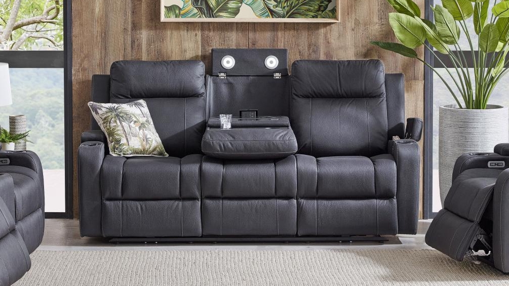 3 seater lounge with recliners