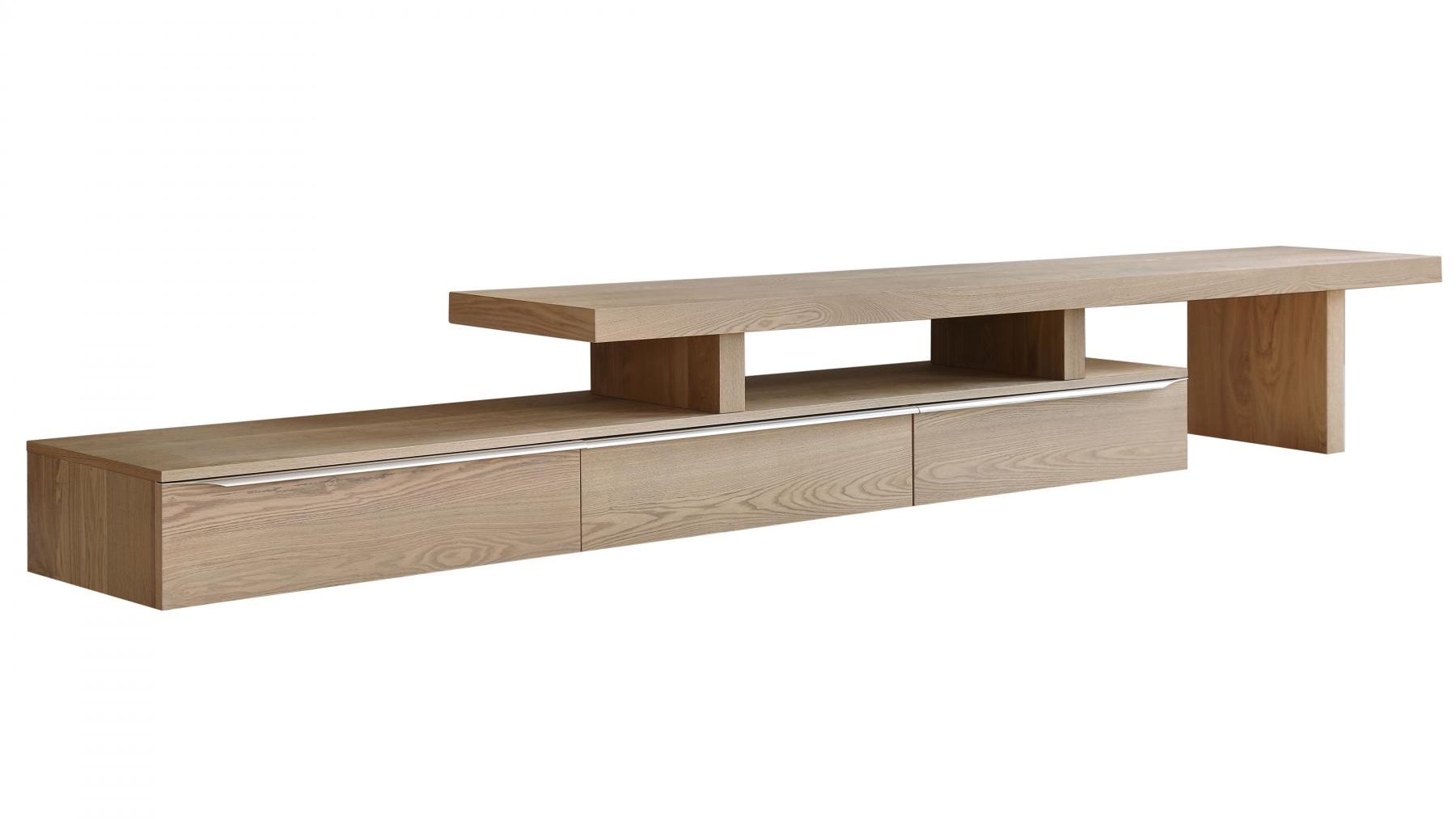 Matt Blatt Felix Entertainment Unit (Walnut, White) atelieryuwa.ciao.jp