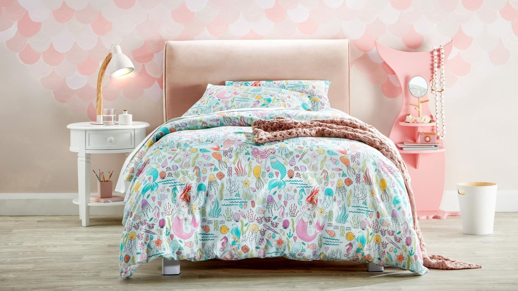 Buy Happy Mermaid Quilt Cover Set Single Harvey Norman Au