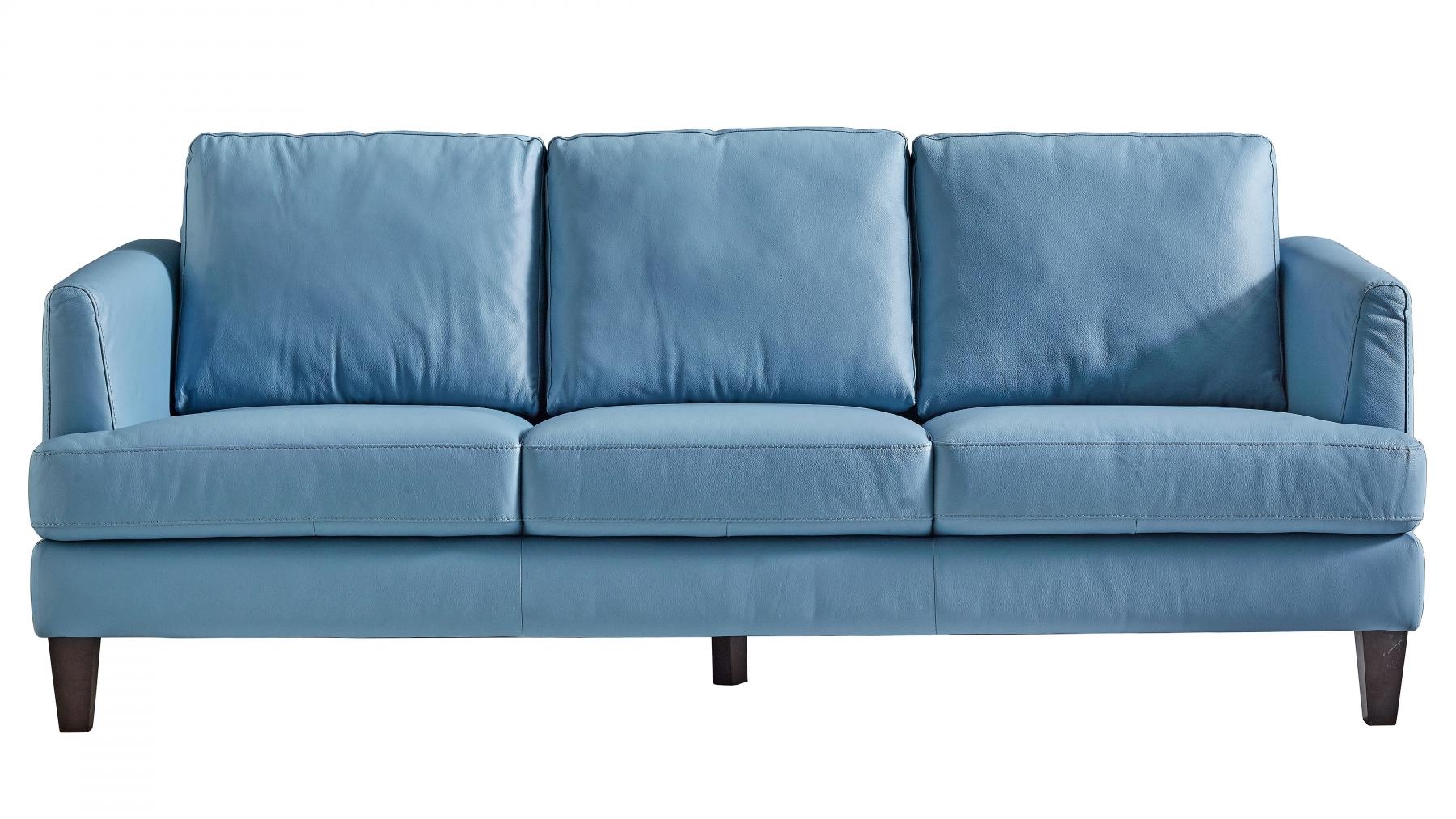 Sky Blue Sofa / Buy Sorrento 3 Seater Leather Sofa Sky Blue Harvey