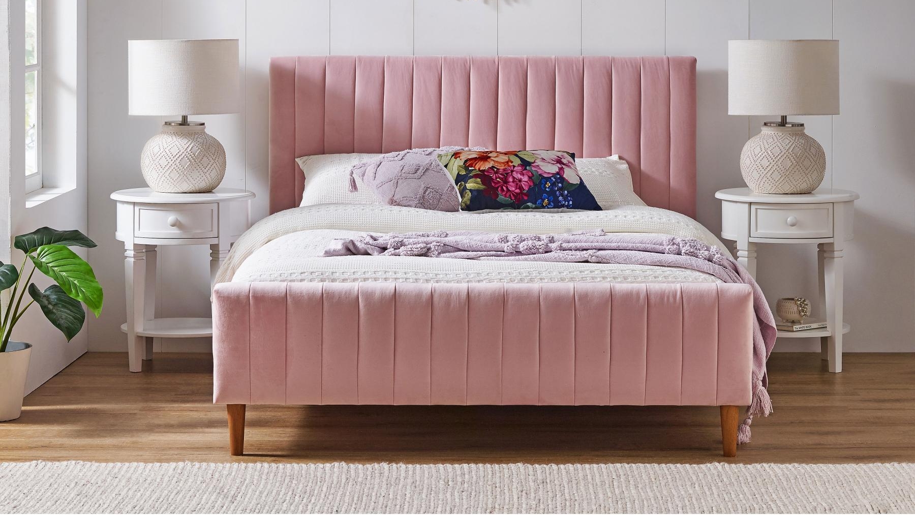 Pink Bed Frame Australia - Choose from big brands including luxo