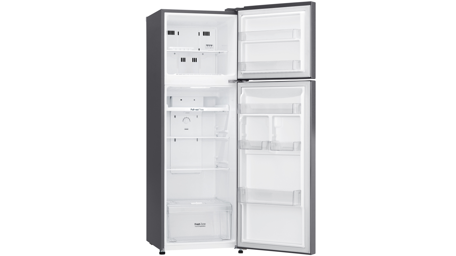 Buy Lg 279l Top Mount Fridge Dark Graphite Harvey Norman Au