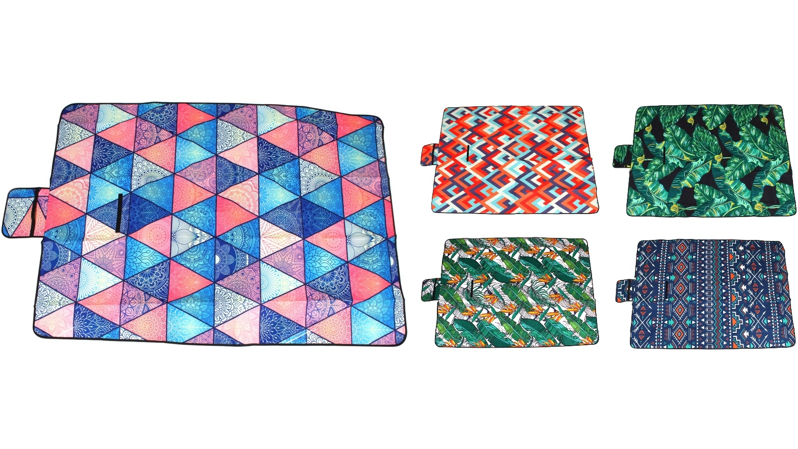 Buy Good Vibes Printed Picnic Rug 