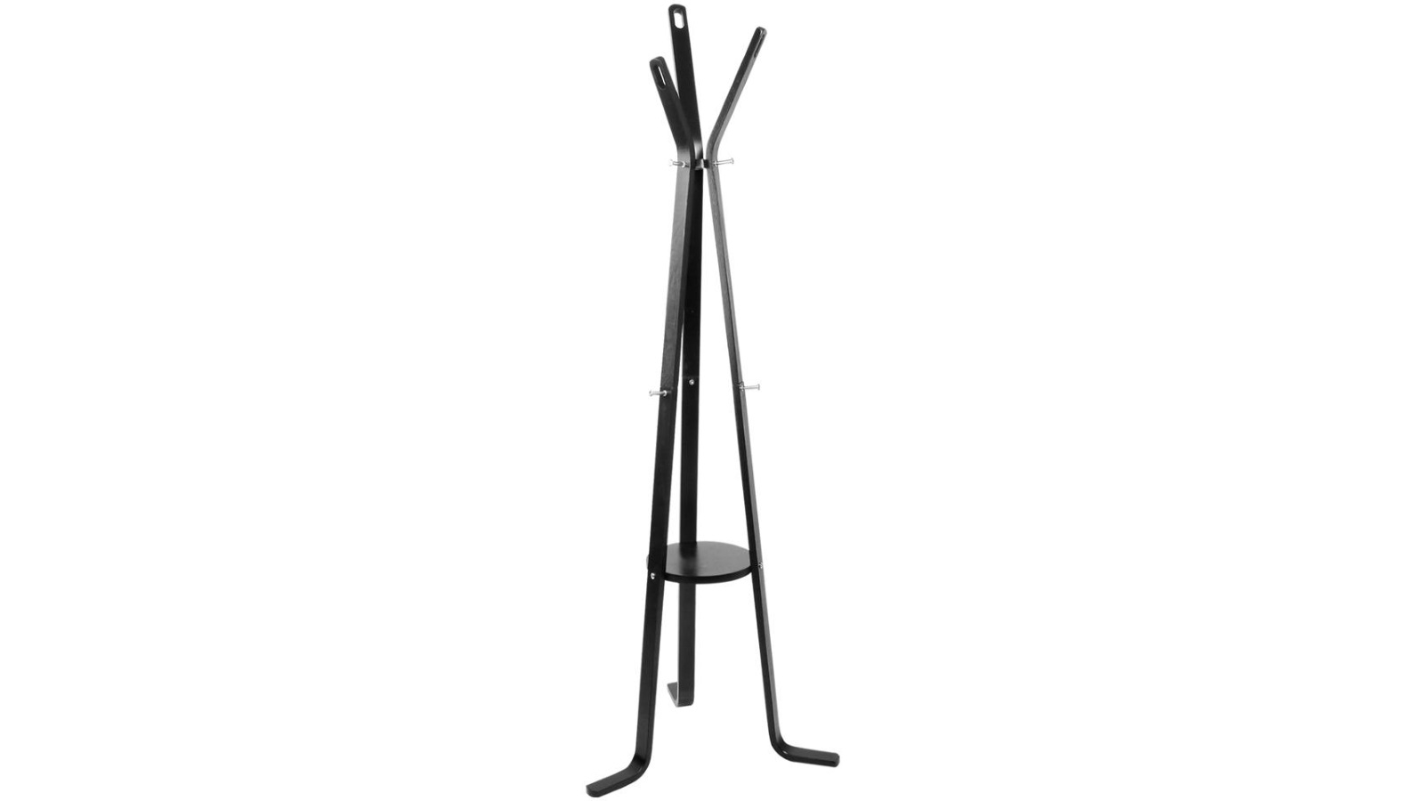 black coat hanger stand