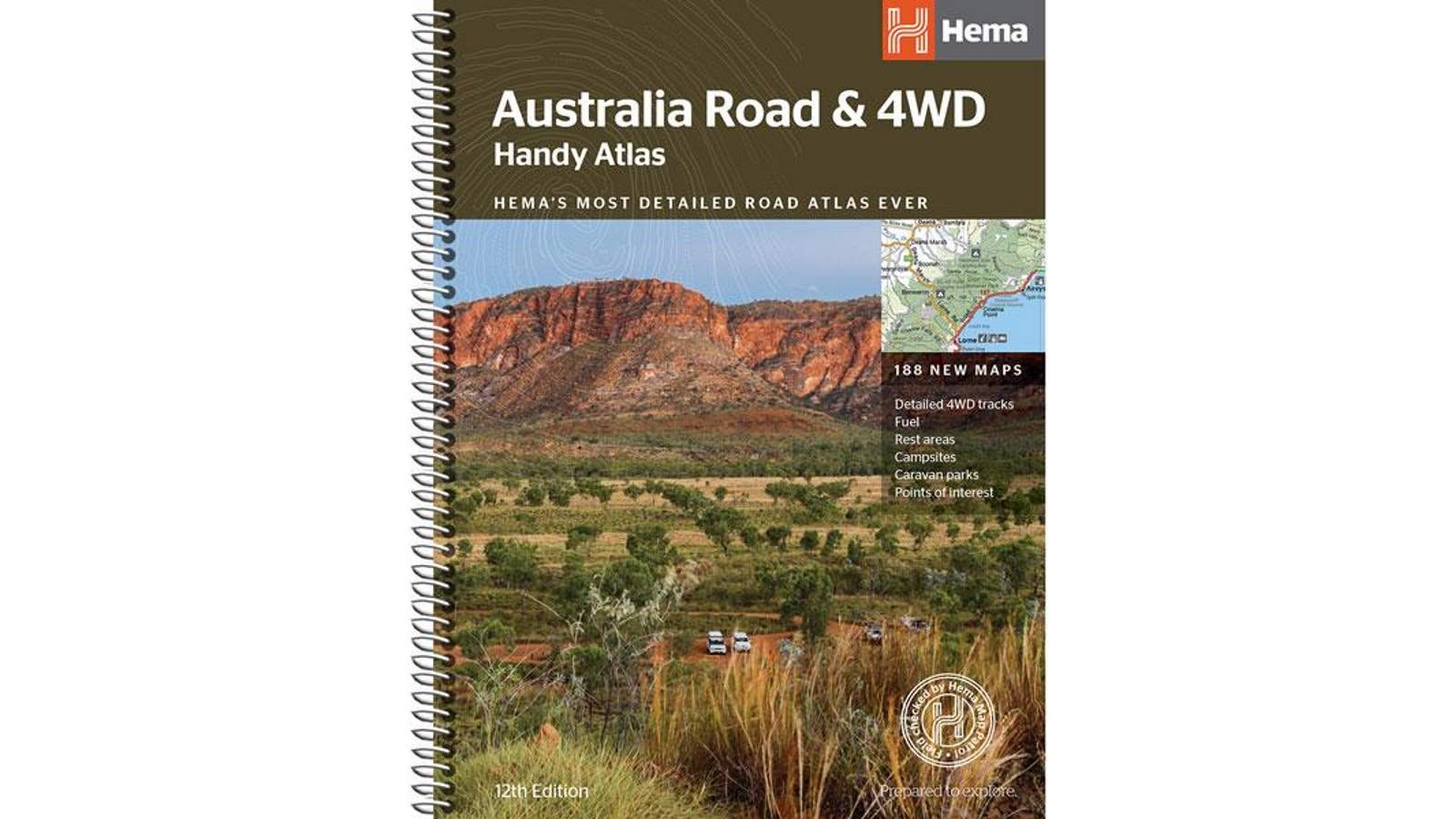 Numeriek kassa Woord Buy Hema Maps Australia Road & 4WD Handy - 184 x 248mm | Harvey Norman AU