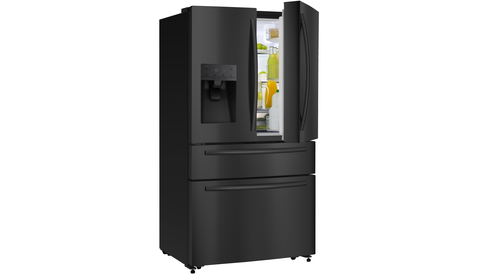 Buy Hisense 701l Pureflat French Door Fridge Black Harvey Norman Au