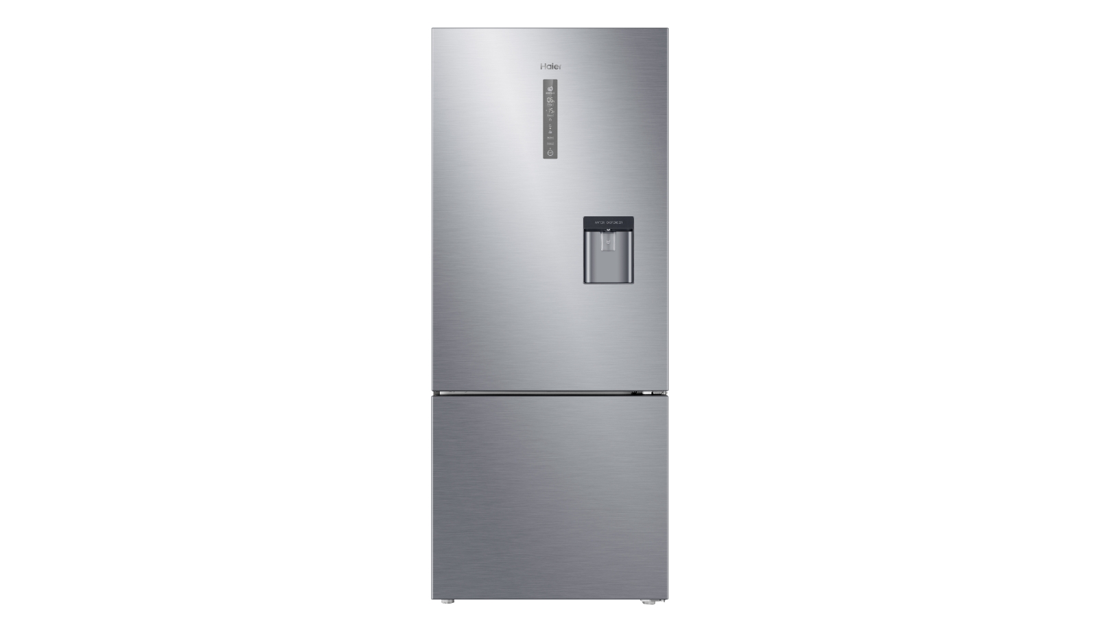 haier silver fridge freezer