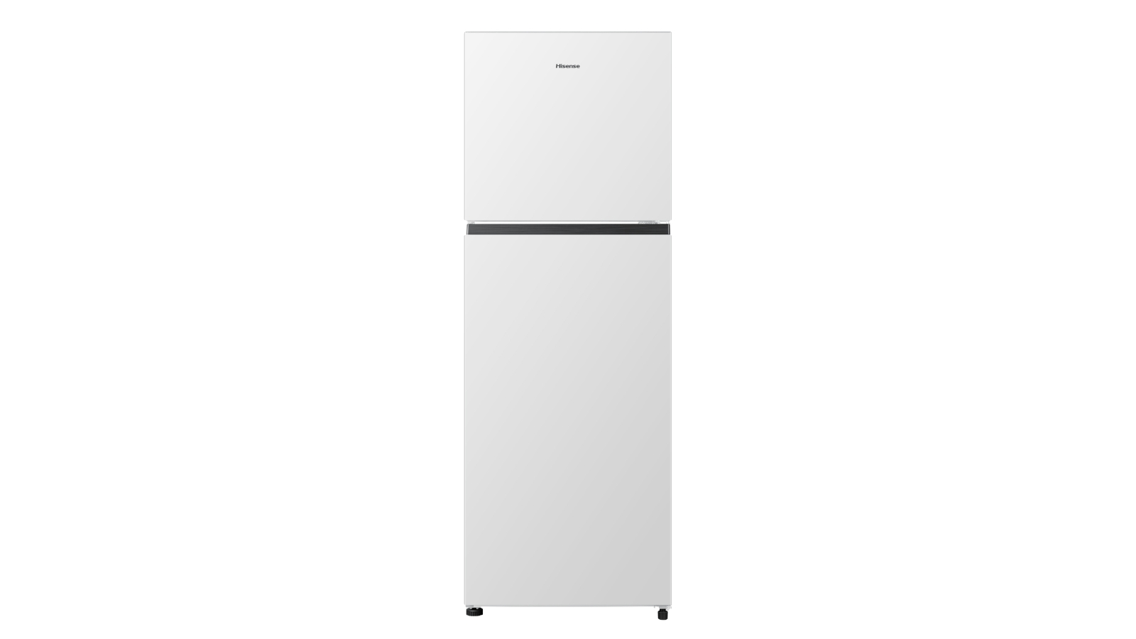 hisense hrtf326b 326l top mount fridge black brushed steel