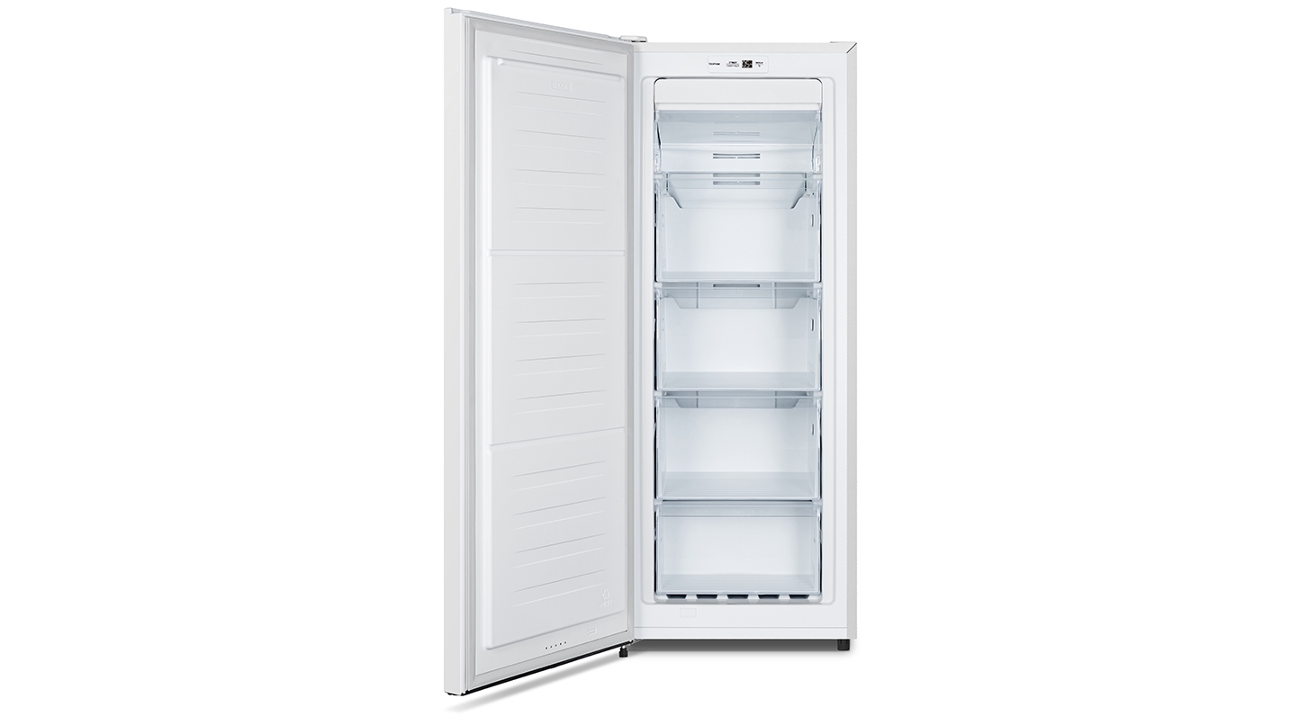 hisense 155l upright freezer