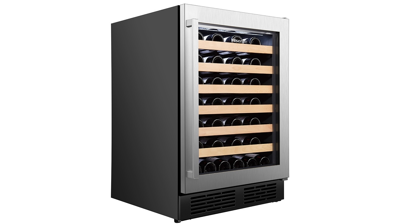 Buy Hisense 54 Bottle Single Zone Wine Cabinet Harvey Norman Au