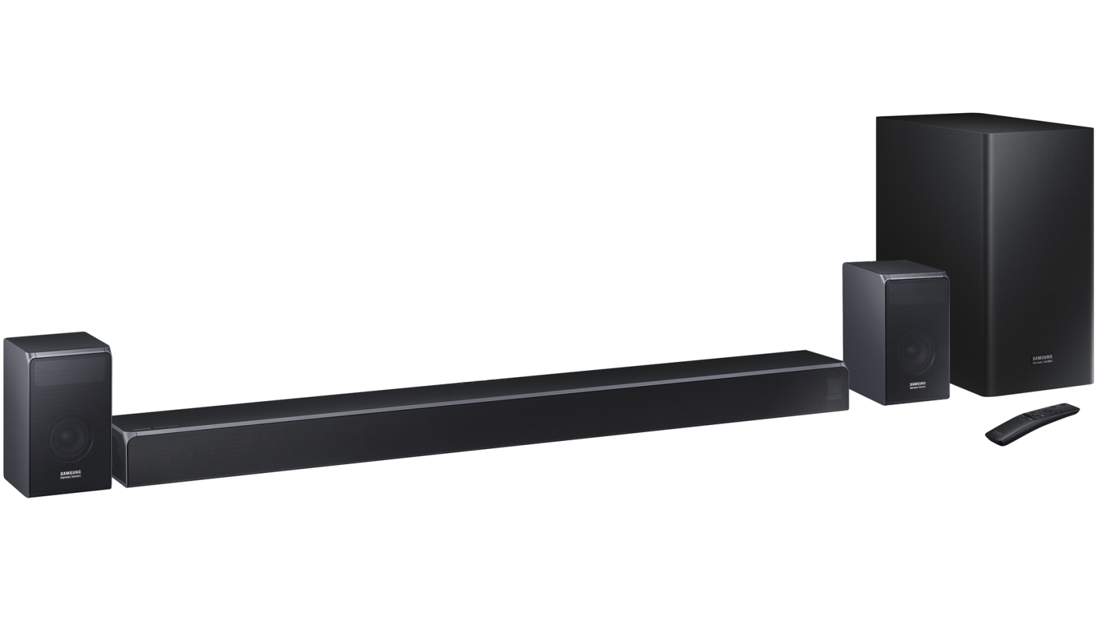 premium samsung soundbar with dolby atmos
