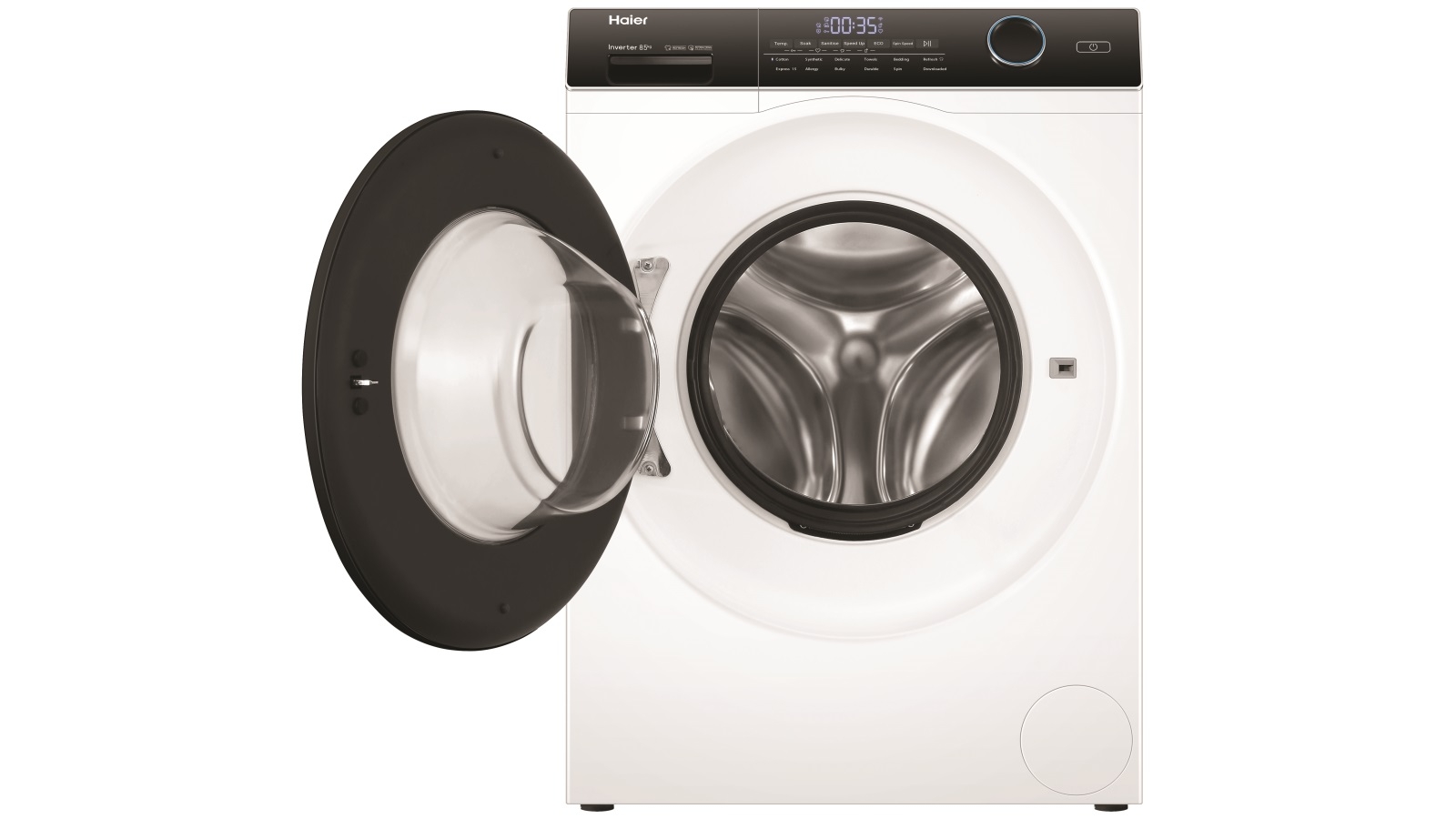 haier 8.5 kg front load washing machine with wifi compatibility