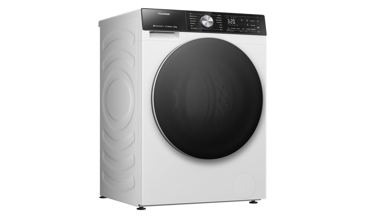 hisense hwfe1014va 10kg front load washing machine white