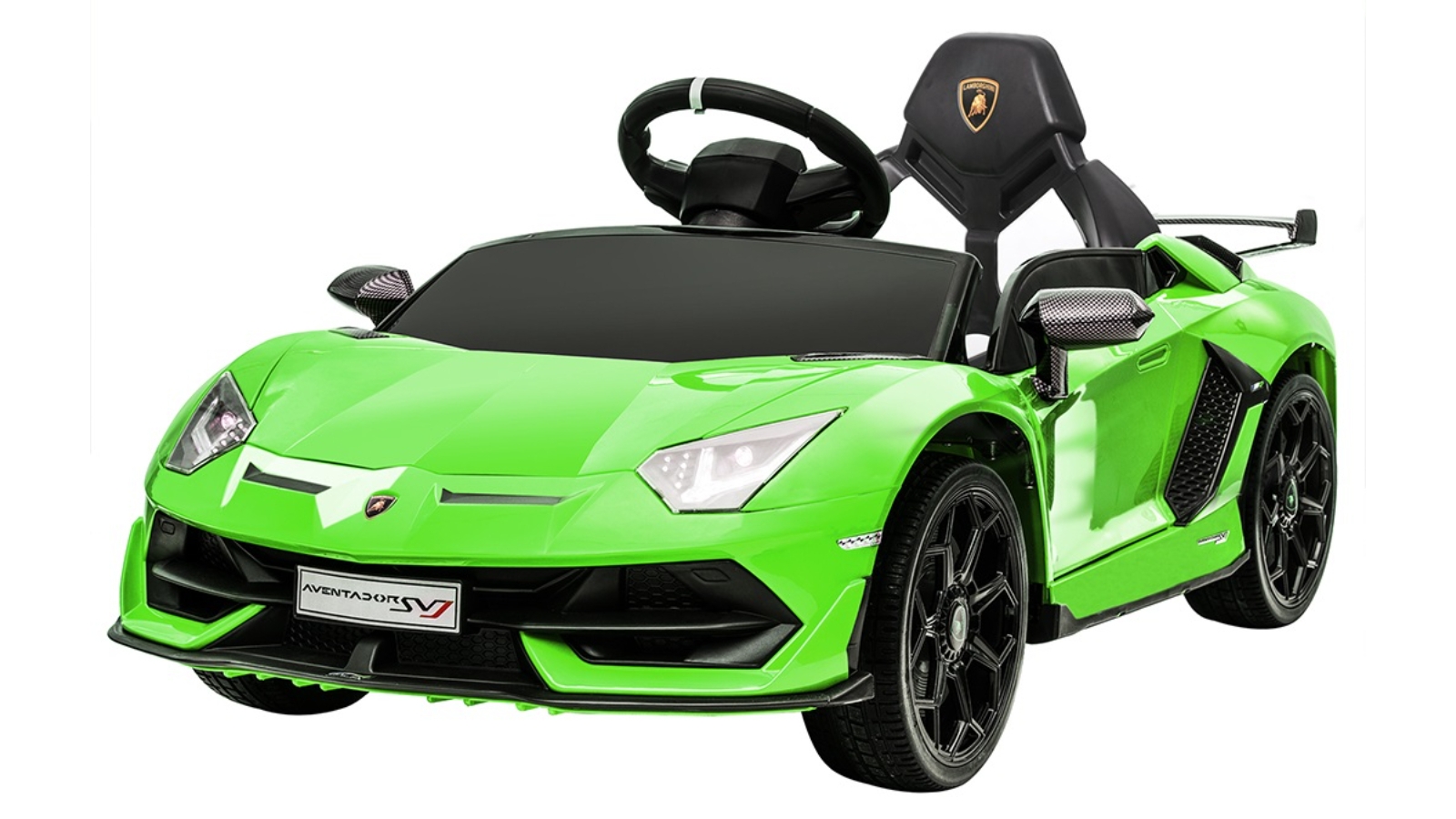 Buy UB International Lamborghini Aventador SVJ Kids Ride On Car - Green |  Harvey Norman AU