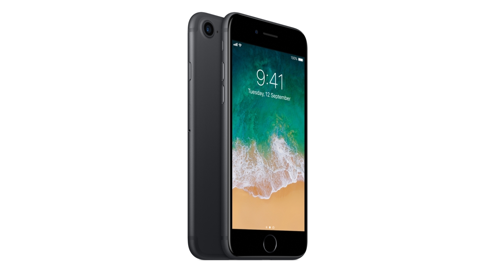 iPhone 7 Black 128 GB au - 携帯電話