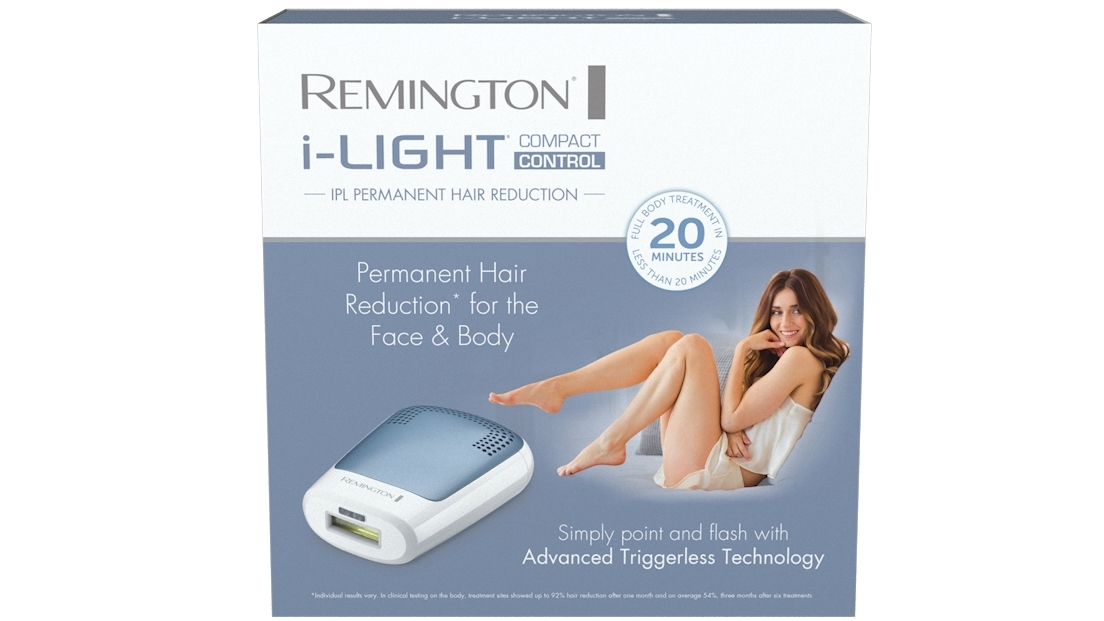 Buy Remington i-Light Compact Control IPL Hair Removal System | Harvey  Norman AU
