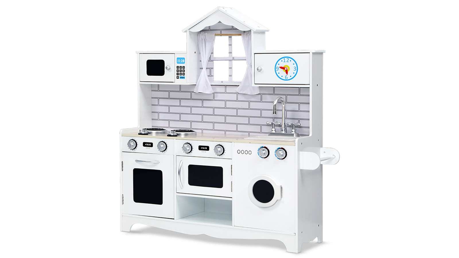 white play kitchen set