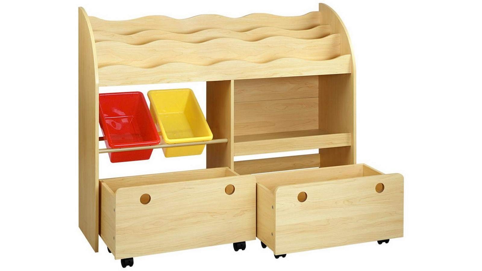 childrens wooden storage units